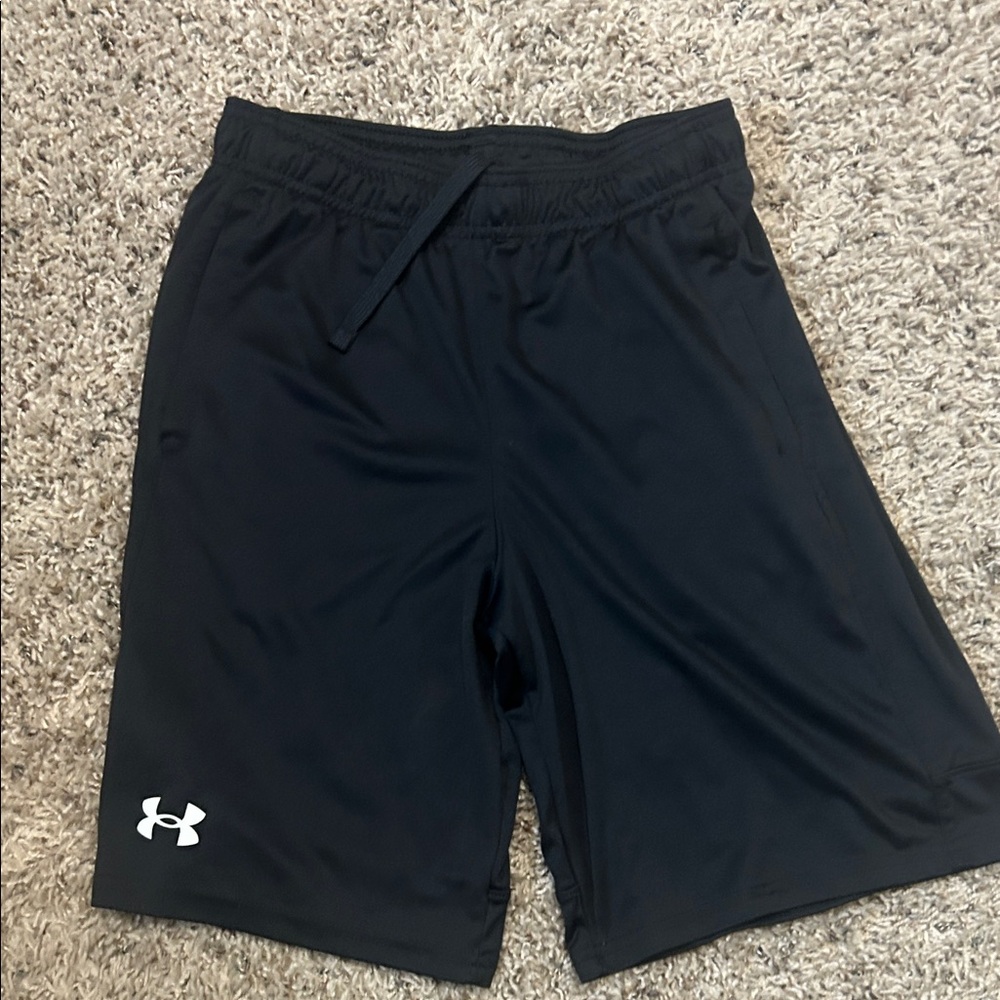 Under Armour Youth Black Athletic Shorts